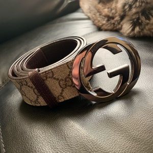 GG Supreme Gucci Belt